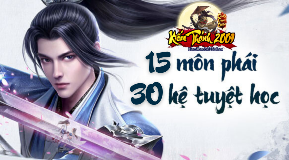 15 môn phái 24 hệ tuyệt học